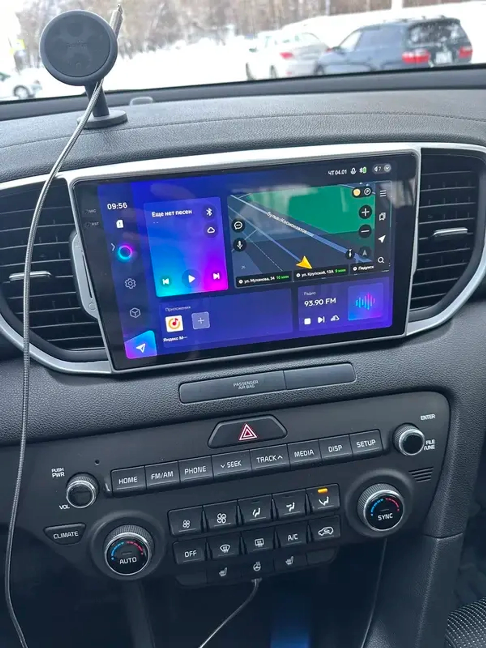 Магнитола для KIA Sportage 4 2016-2018 - Teyes CC3-2K-360 на Android 10, 2K QLED, 6Гб+128Гб, CarPlay, 4G SIM-слот, 4 камеры в комплекте