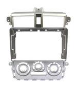 Комплект рамки с разъёмами 9" Mitsubishi Colt 6, Colt Plus 2002 - 2012 правый руль большая тип 2 серебро - Car-Smart 9626F2S