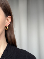 Серьги кольца Monet