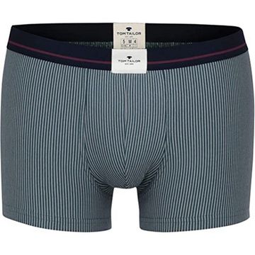 Мужские трусы боксеры зеленые в полоску Tom Tailor 070516/6061 323
