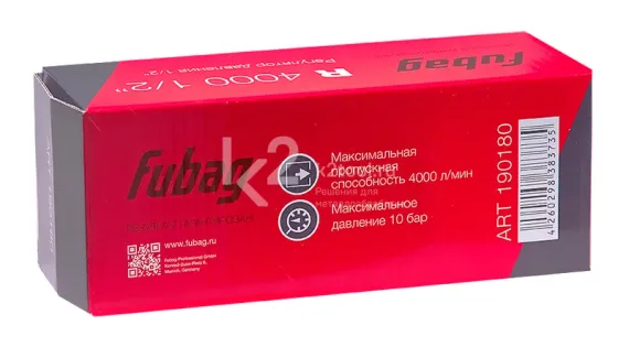 Регулятор давдения Fubag R 4000 1/2 дюйма