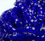 БВ019НН4 Хрустальные бусины квадратные, цвет: синий, размер 4 мм, кол-во: 44-45 шт.