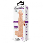 Реалистичный фаллоимитатор с вибрацией Beautiful Bergrisi (19×5,5 см)