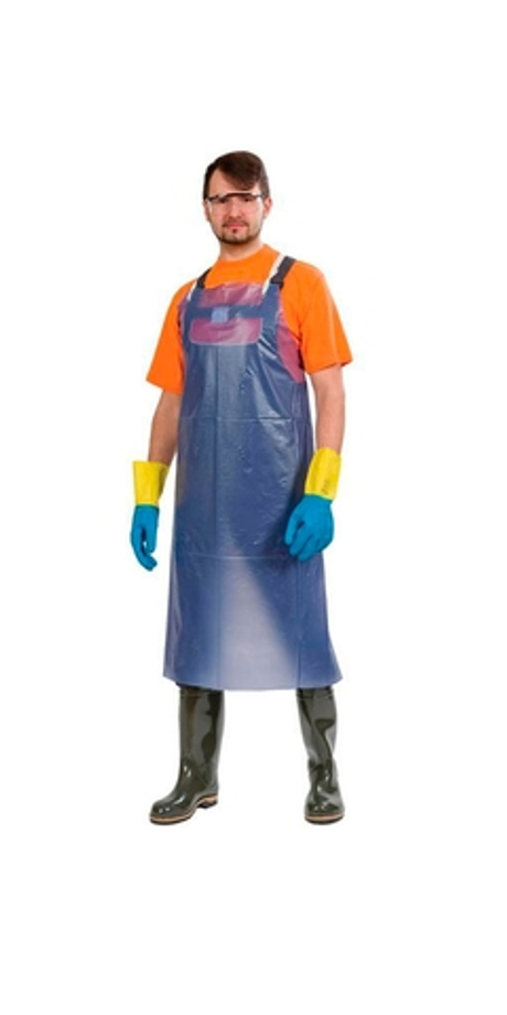 Фартук ПВХ "ЩИТ-1 ЭКО" облегченный синий КЩС до 50% (ФАР002)