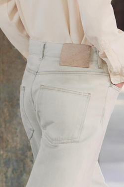 ZARA ДЖИНСЫ BAGGY СО СРЕДНЕЙ ПОСАДКОЙ — ZW COLLECTION, ГОЛУБОЙ