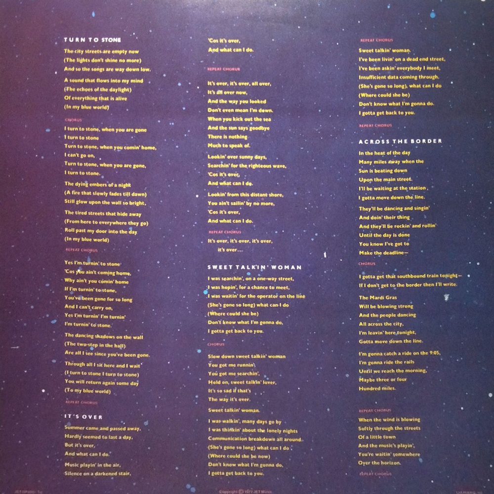 Electric Light Orchestra / Out Of The Blue (2LP)