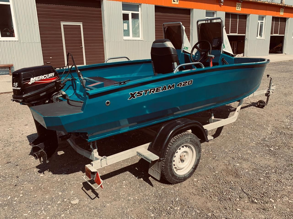 Алюминиевая лодка Xstream 420S