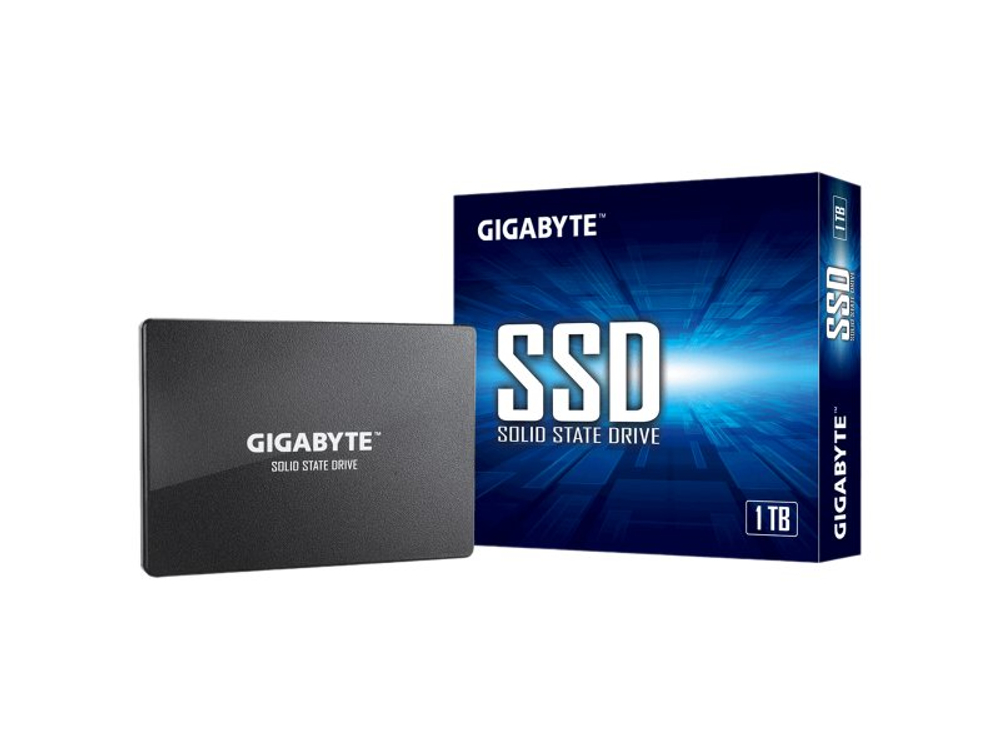 SSD накопитель Gigabyte GP-GSTFS31100TNTD 1ТБ, 2.5" SATA, SATA III, [GP-GSTFS31100TNTD]