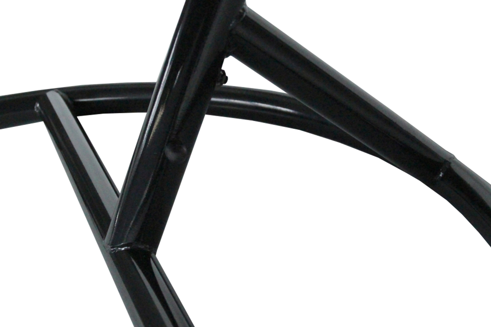 Кресло подвесное Лондон арт.3978-МП (стойка+основание.черн.,корзн.серая.,подуш.серая, 3 уп. (Т))