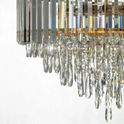 Citilux LEONNA CL320192 Люстра хрустальная Золото