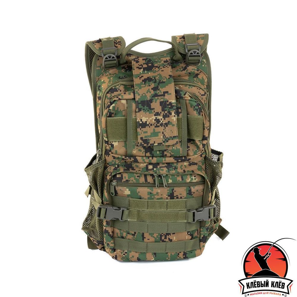 Рюкзак спинингиста КМФ цифра (HS-118-DG) Helios