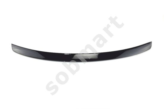 Спойлер глянцево - черный V.1 дляAudi A5 F5 5D 2017+ Sportback