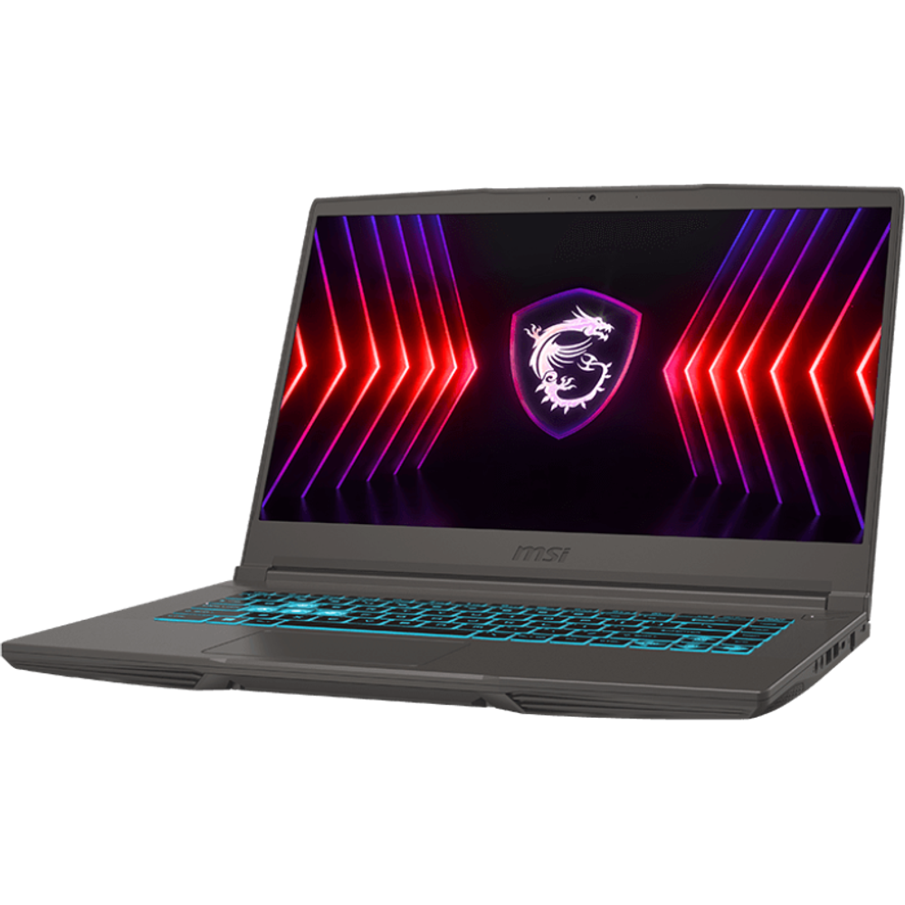 Ноутбук MSI Thin 15 B12UC-1628XRU Core i7 12650H 16Gb SSD512Gb NVIDIA GeForce RTX 3050 4Gb 15.6" IPS FHD (1920x1080) Free DOS grey WiFi BT Cam (9S7-16