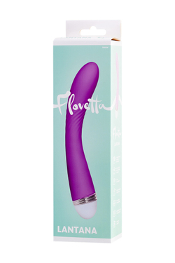 Вибратор Flovetta LANTANA, силикон, фиолетовый, 22 см