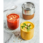 Ланч-бокс glass lunch pot, 450 мл, коричневый