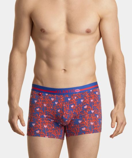 Трусы мужские боксеры (2шт), Atlantic 2GMH-021, голубые + красные