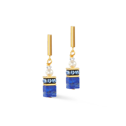 Серьги Coeur de Lion Blue-Gold 5086/21-0716