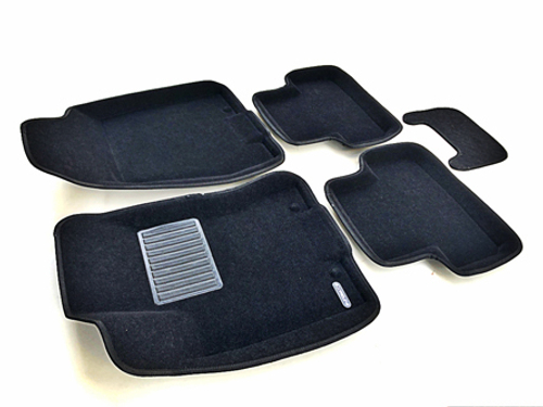 Коврики салона для NISSAN X-Trail (2007-2014) (T31) Euromat 3D Business черные. Арт. EMC3D-003721