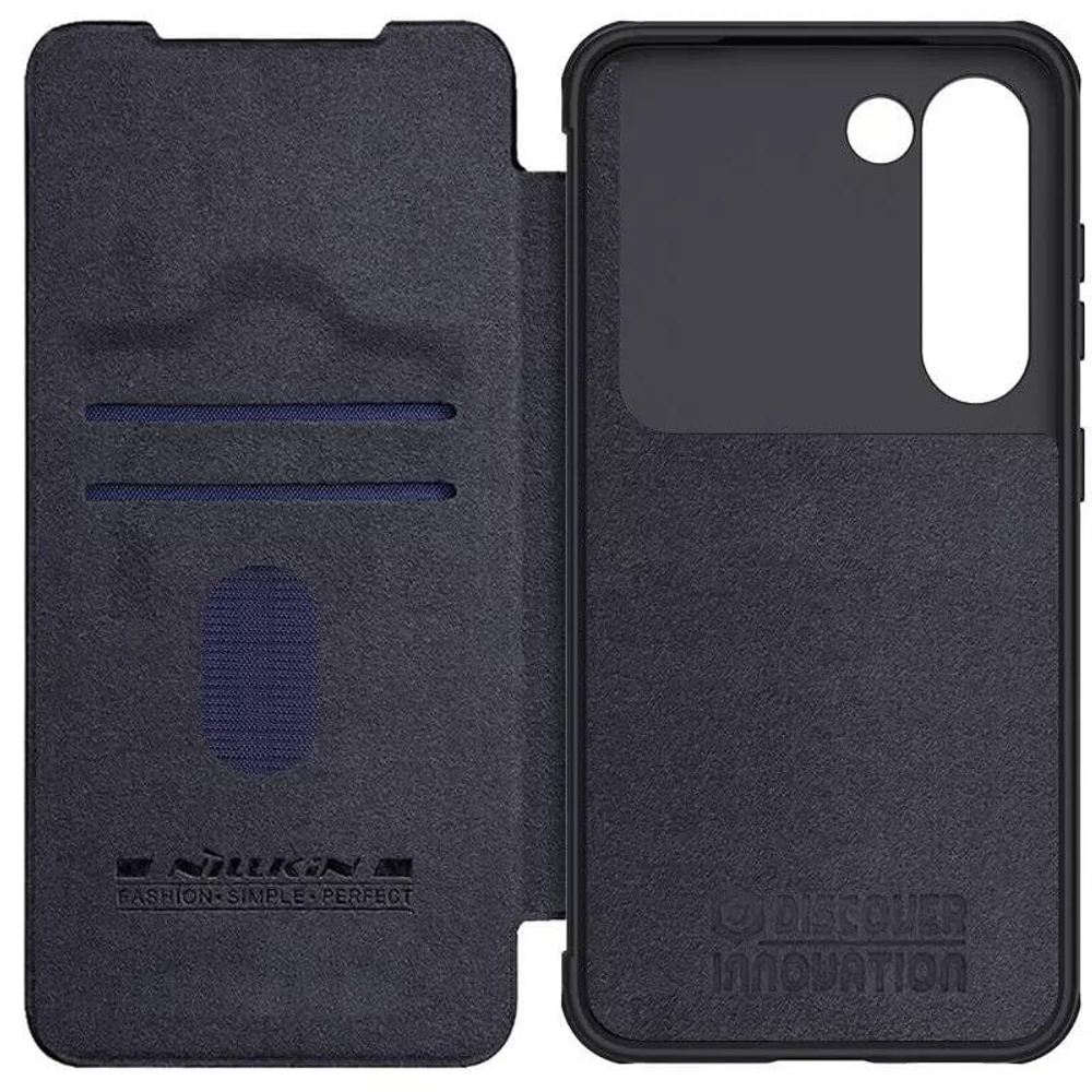 Кожаный чехол-книжка Nillkin Leather Qin Pro для Samsung Galaxy S23