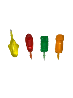 Фруктовое желе в мини формах Транспорт , 55шт