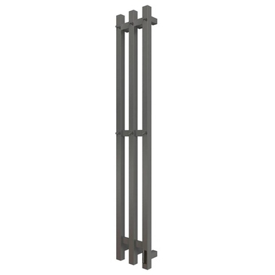 Полотенцесушитель Электрич. с/т GROIS Trio GR-128 190х1200 П3 gray R , шт