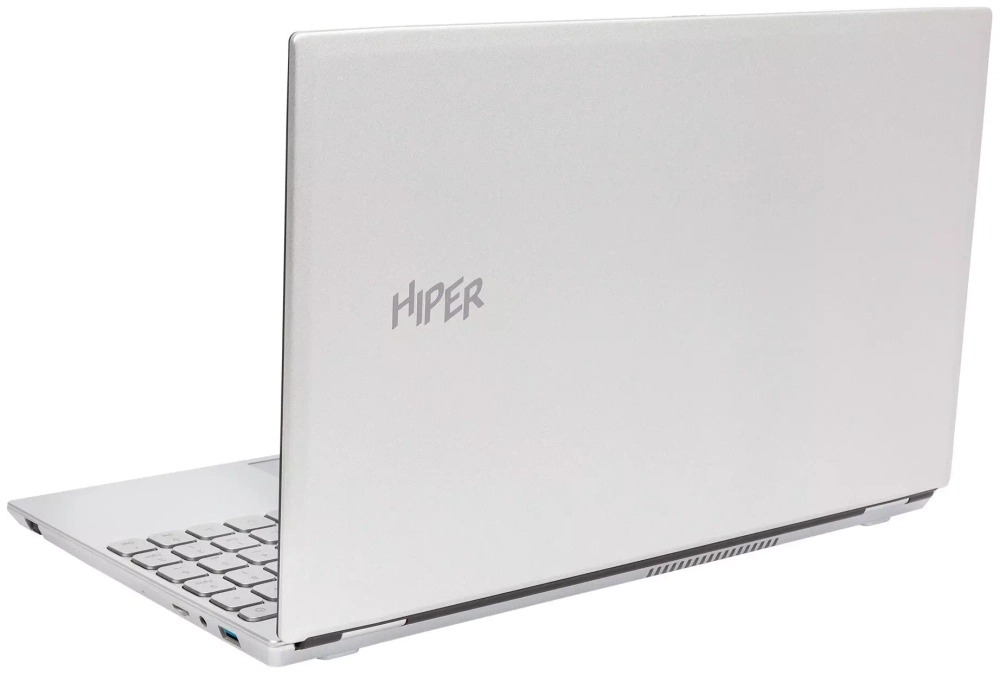 Ноутбук 15,6" Hiper WorkBook N1567RH Core i3 10110U/8Gb/256Gb SSD/15.6" FullHD/DOS Серебристый (TY410AXD)