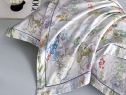 Постельное белье с одеялом 2 спальное евро Asabella Premium 2232-OMP