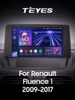 Teyes CC3 9"для Renault Fluence 1 2009-2017