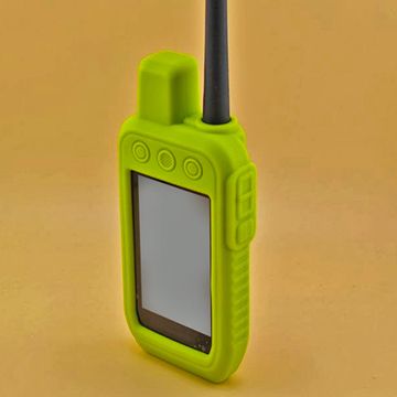 Чехол силиконовый для Garmin Alpha 200 / 300 защитный противоскользящий бампер (Лайм)
