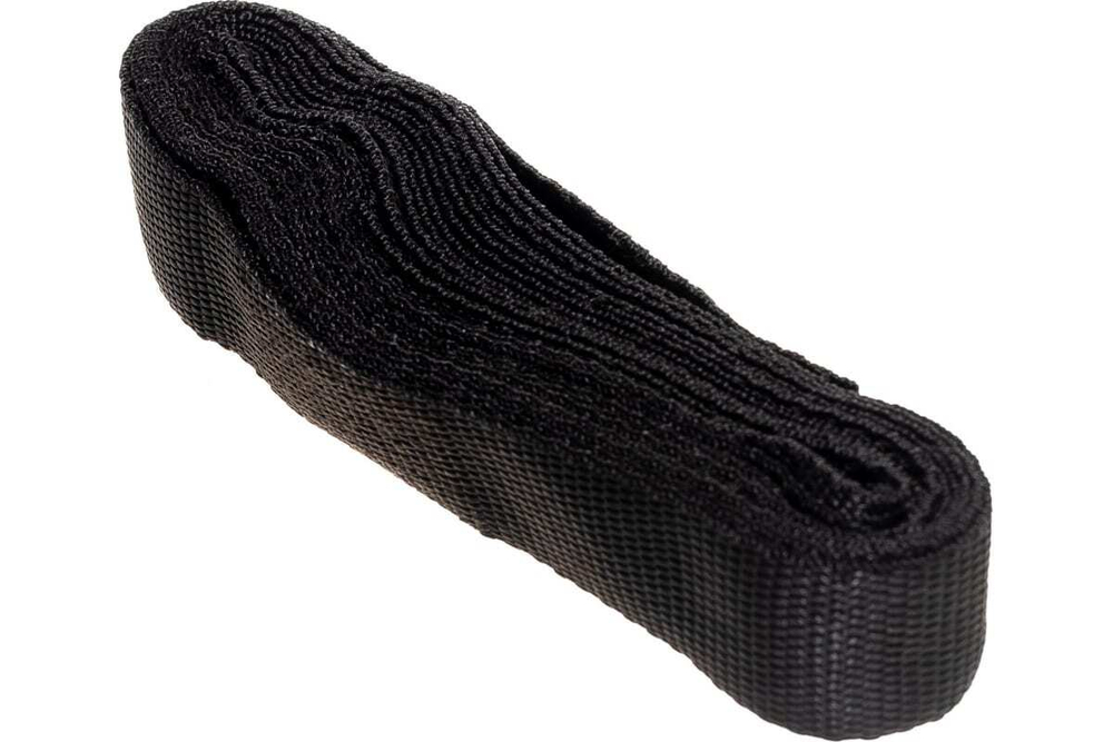 РЕМЕНЬ СТРОЙБАТ ПОЛИПРОПИЛЕНОВЫЙ ЧЕРНЫЙ 40ММ 5М