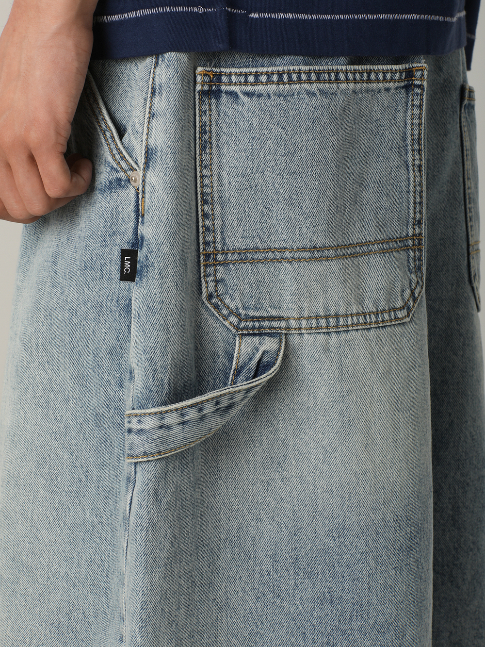 Мужские Шорты Brush Washed Denim Carpenter