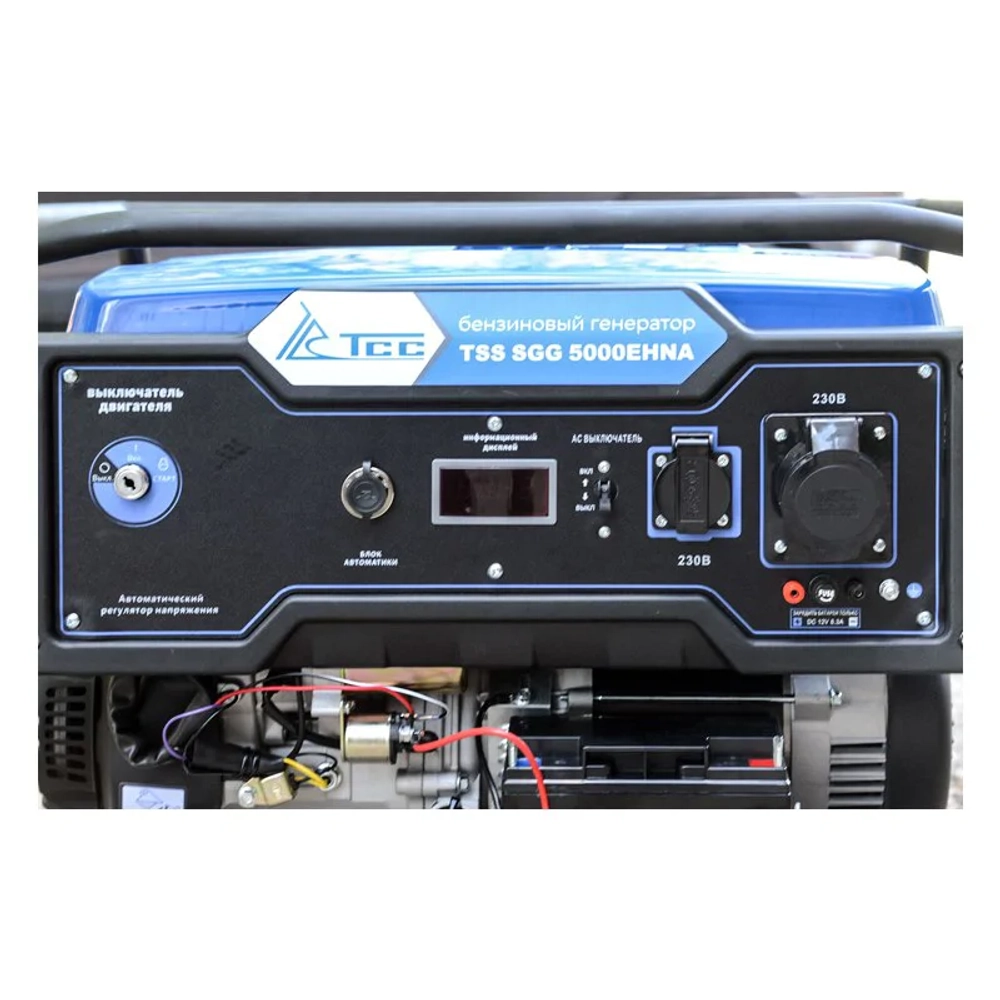 ТСС SGG 5000EHNA бензогенератор с блоком АВР ТСС С 9000/230 160008/190047