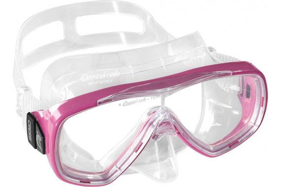 Набор для снорклинга Cressi Onda Box (Маска Onda + Трубка Mexico + Бокс) розовый