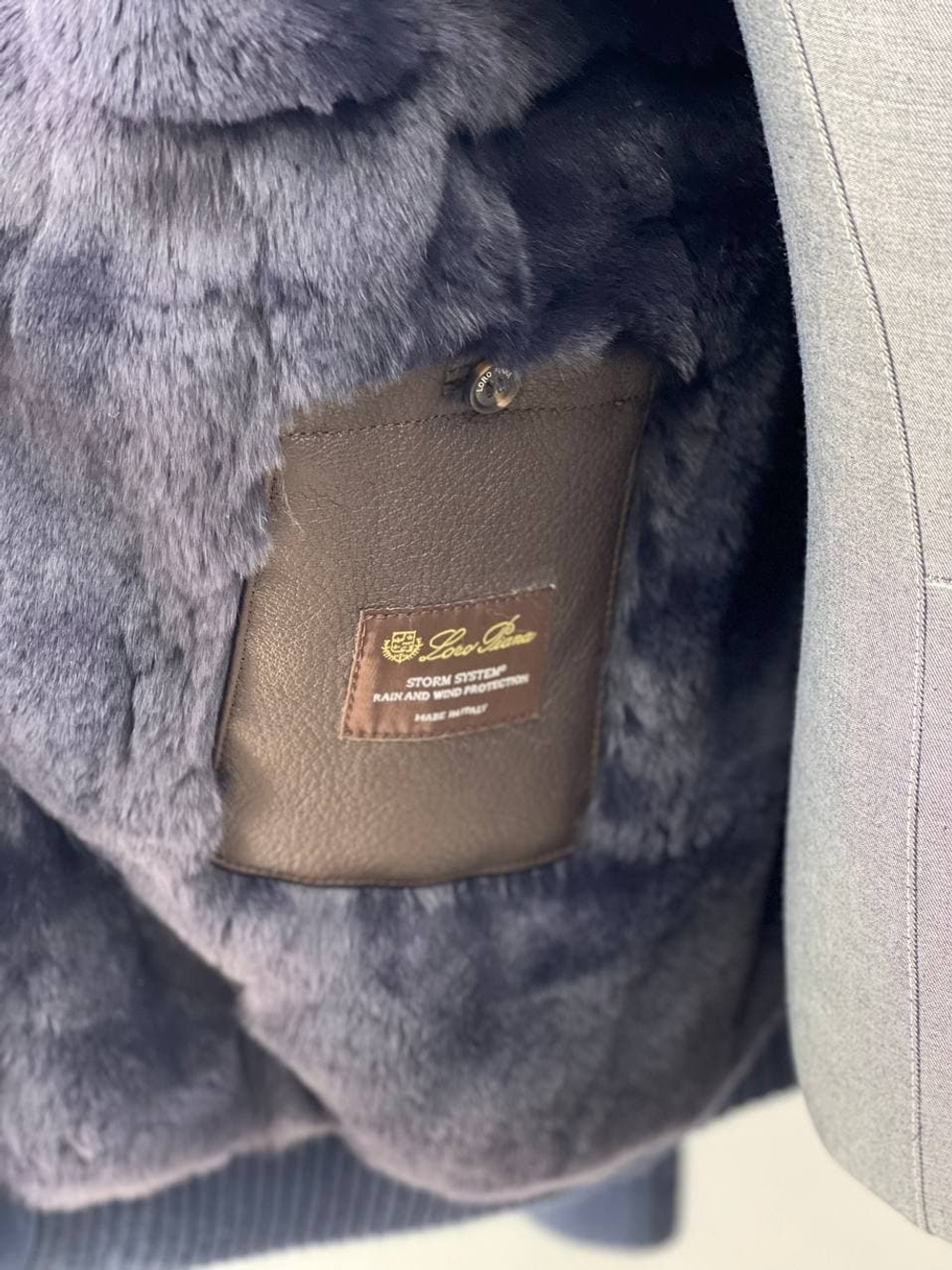 Кардиган Loro Piana с мехом
