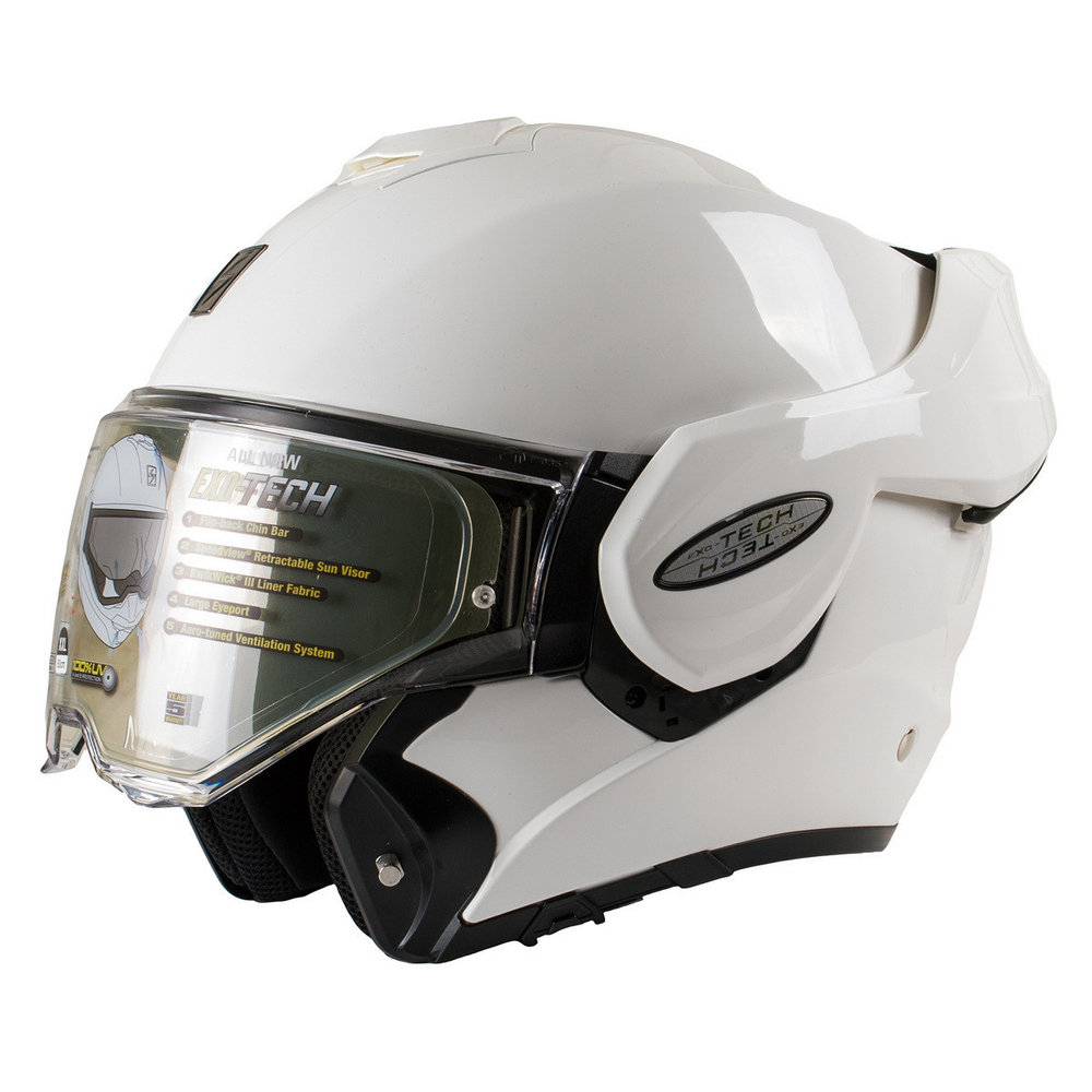 SCORPION EXO-TECH SOLID white