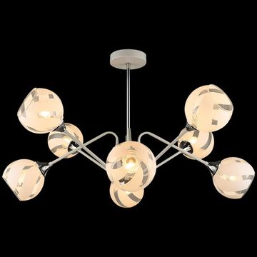 Люстра потолочная Reluce E27 04897-0.3-08 WT+CH