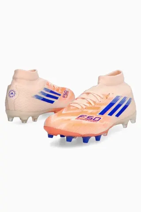 Бутсы adidas F50 League Mid FG/MG для женщин - оранжевый