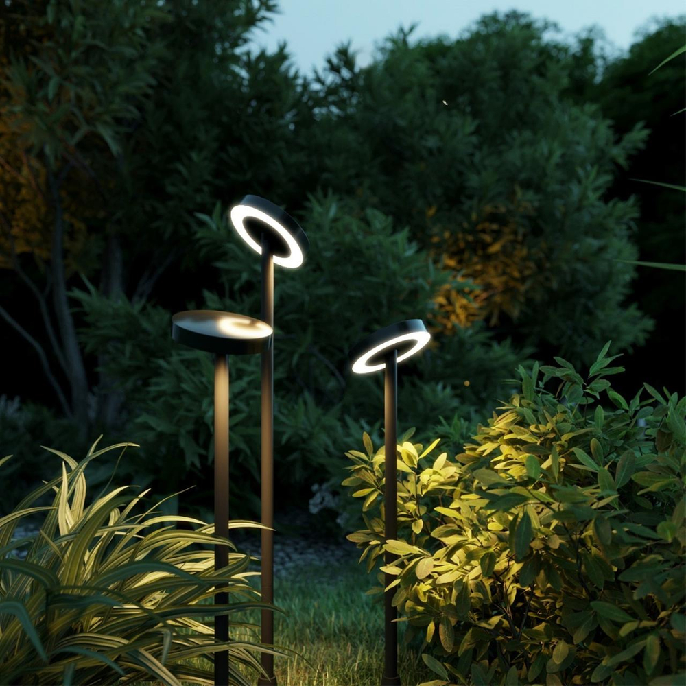 Ландшафтный светодиодный светильник Odeon Light DISC 7189/6GL