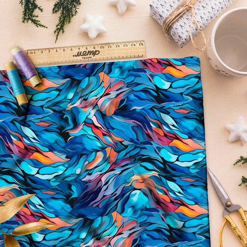 Ткань премиум мембрана танцующий ветер