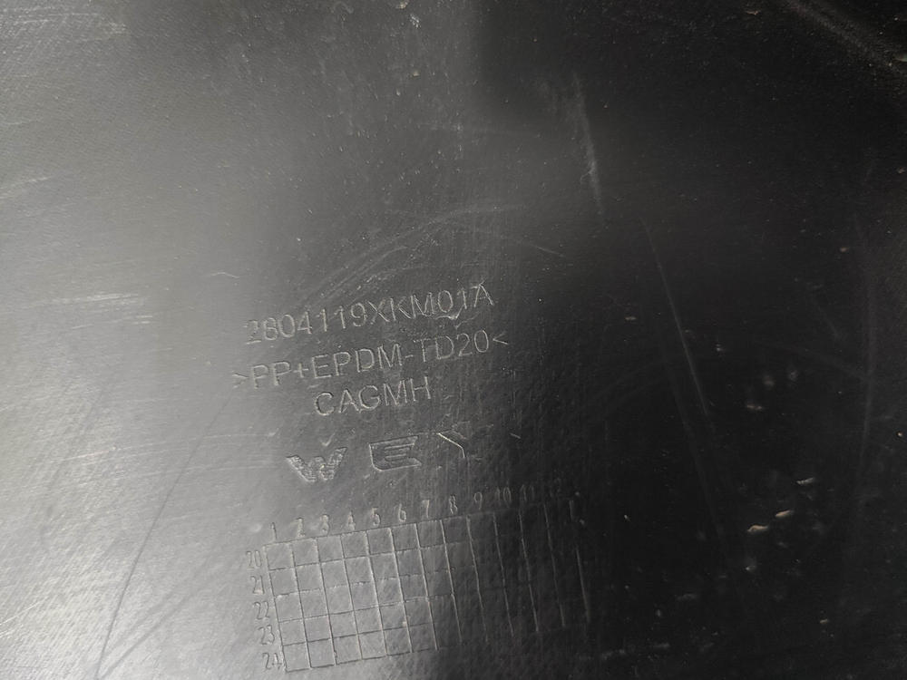 Бампер задний Tank 300 21-нв Б/У Оригинал 2804119XKM01A