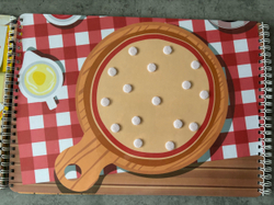 Альбом игр на липучках "Моя семья"