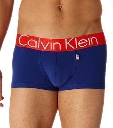 Мужские трусы боксеры синие Calvin Klein USA