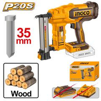 Аккумуляторный нейлер 20Вт GA18 15-35мм INGCO CBNLI2005 INDUSTRIAL