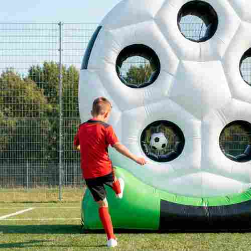 Надувной герметичный дартс «Точка удара», диаметр 4 м, размер 4×2,5×4 м