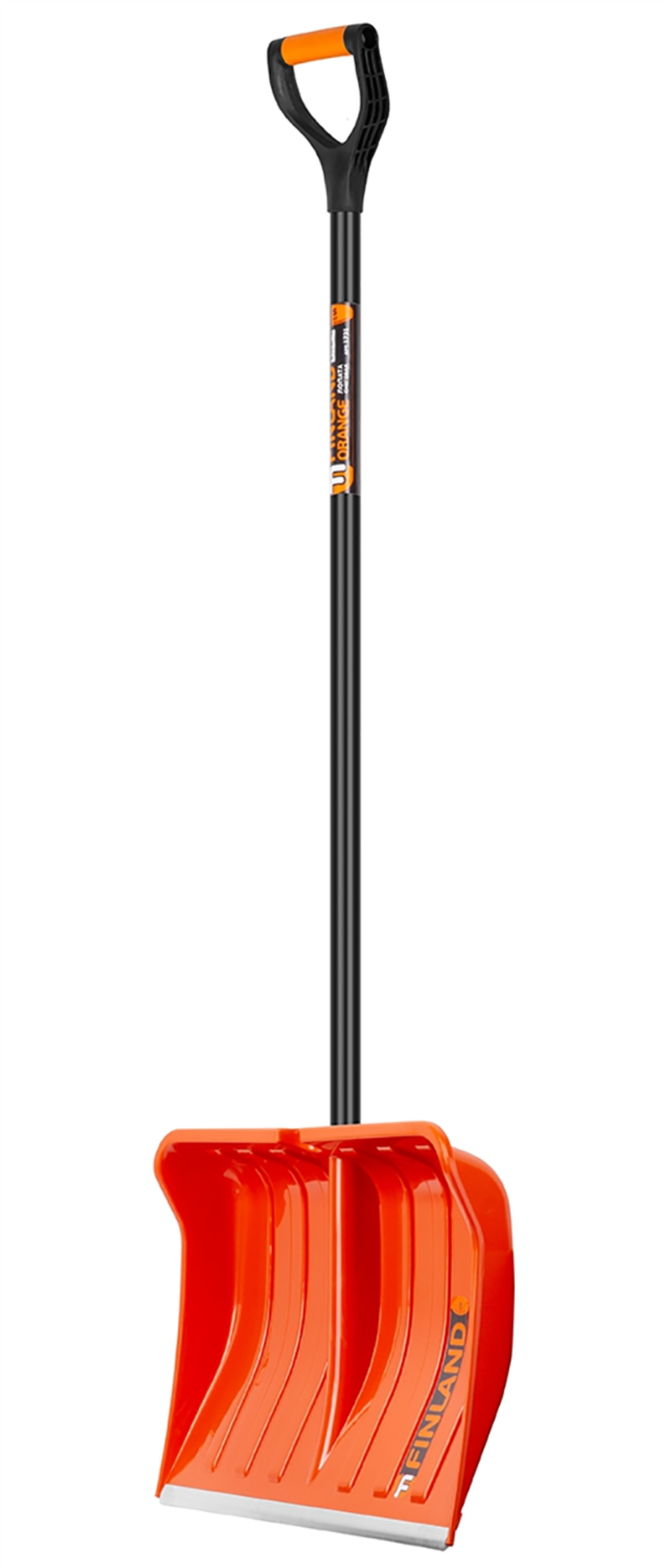 FINLAND ORANGE Лопата снеговая 550х385х1515 мм, деревянный черенок 1731-ч