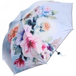 Зонт механический ветроустойчивый, матовая ручка «BESTzontik - Sofi», микс 4 цвета, длина 25см, d-110см