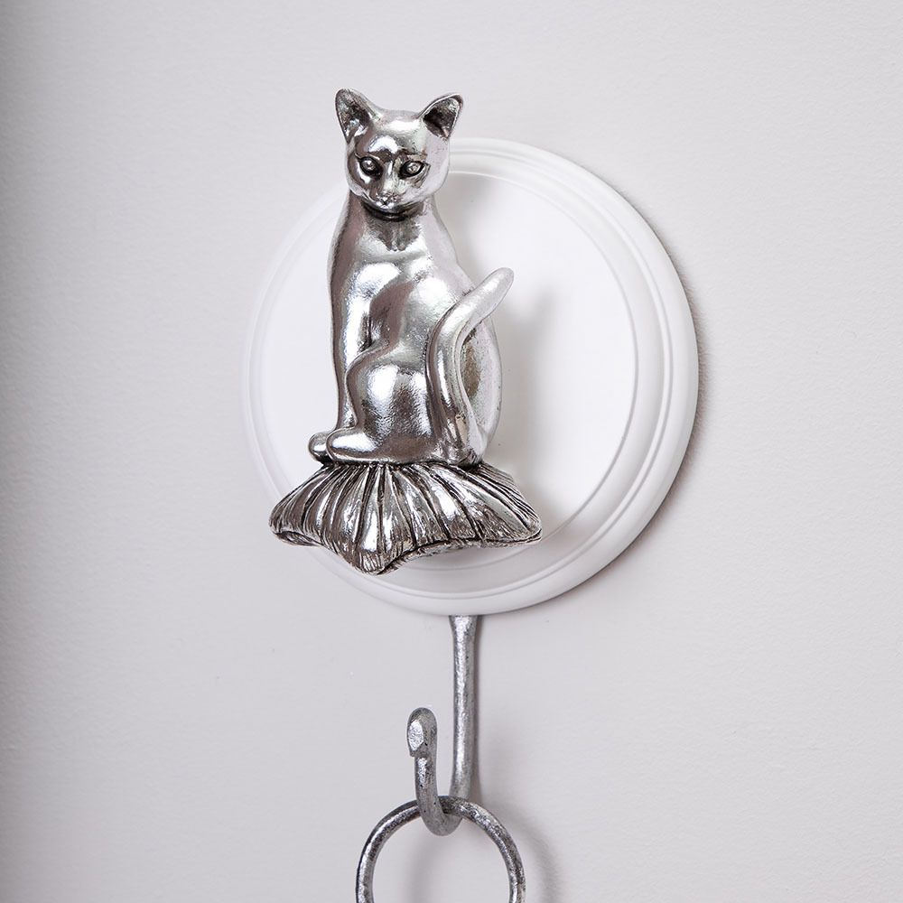 Настенный крючок Кошечка Айс