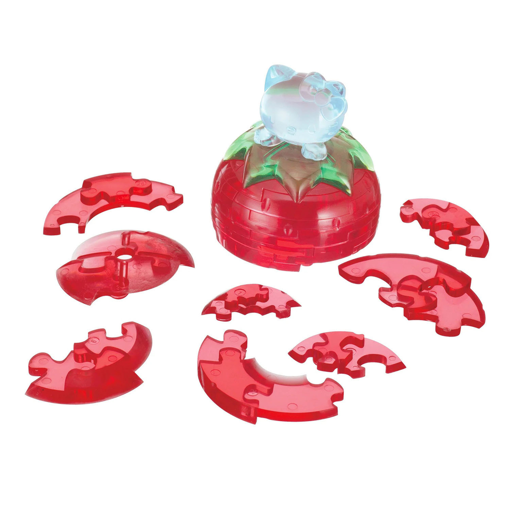 3D-Пазл Клубника Crystal Puzzle, Красная