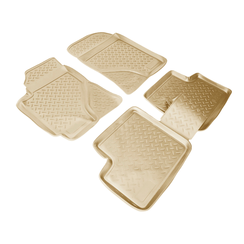 Ковры в салон Norplast/Unidec для BYD F3 (2005-)Полиуретан,Бежевый, арт.NPL-Po-18-33-B