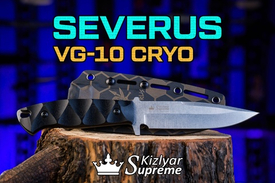 Новая модификация: нож Severus VG-10 (Cryo) с термообработкой по схеме Сергея Бурова